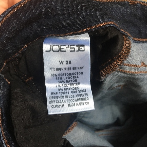 Joe’s high waisted skinny jeans - Picture 3 of 3